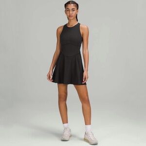 lululemon athletica Black Court Crush Dress
